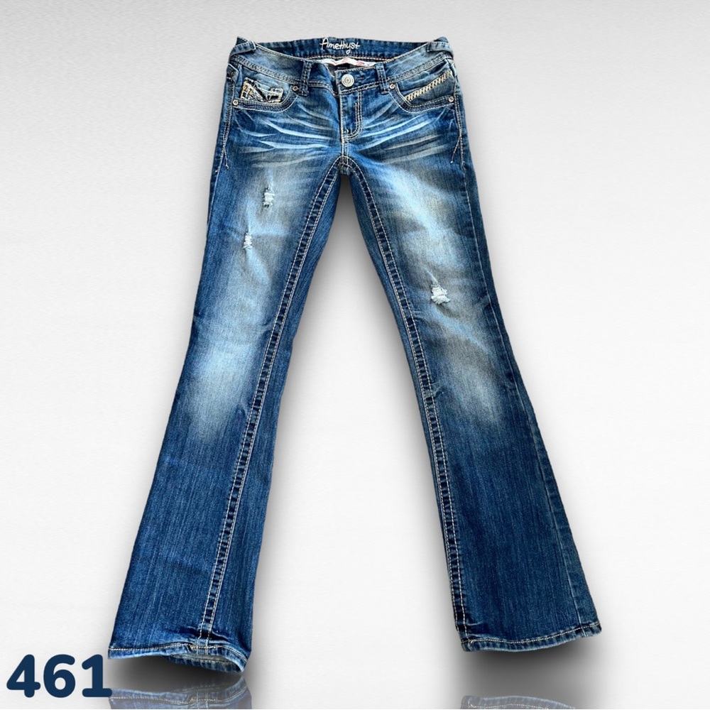 Amethyst low rise bootcut jeans Sz. 3 - Picture 1 of 5